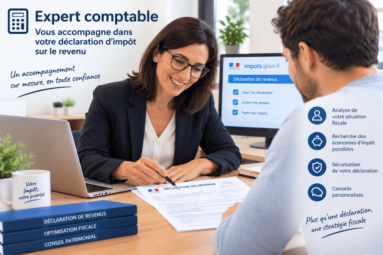 Comment un expert-comptable optimise votre déclaration d'impôt particulier