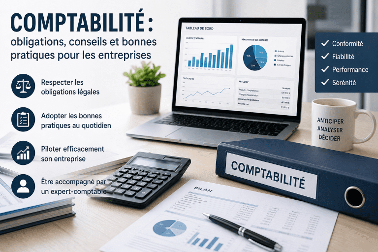 Comptabilité : obligations et conseils pour entreprise