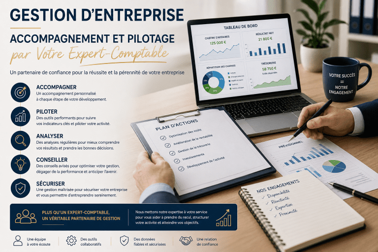Gestion Entreprise accompagnement expert comptable